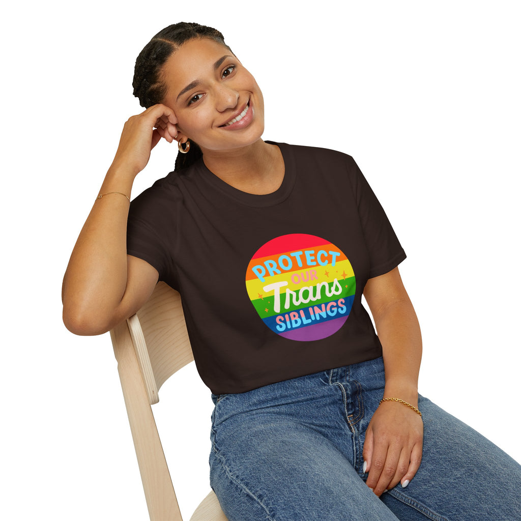 Protect Our Trans Siblings Pride Tree Las Vegas T-Shirt