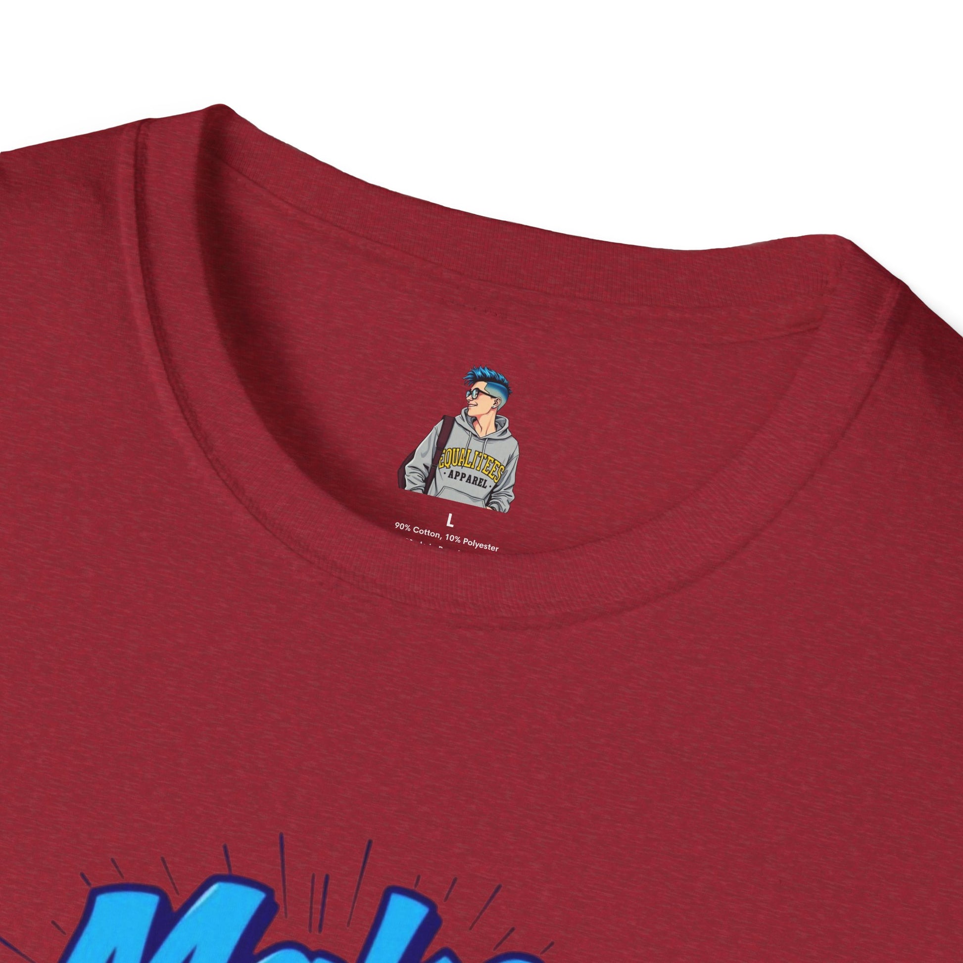 Make Good Trouble Blue Graphic Unisex T-Shirt - Fun & Bold Design for Everyday Wear