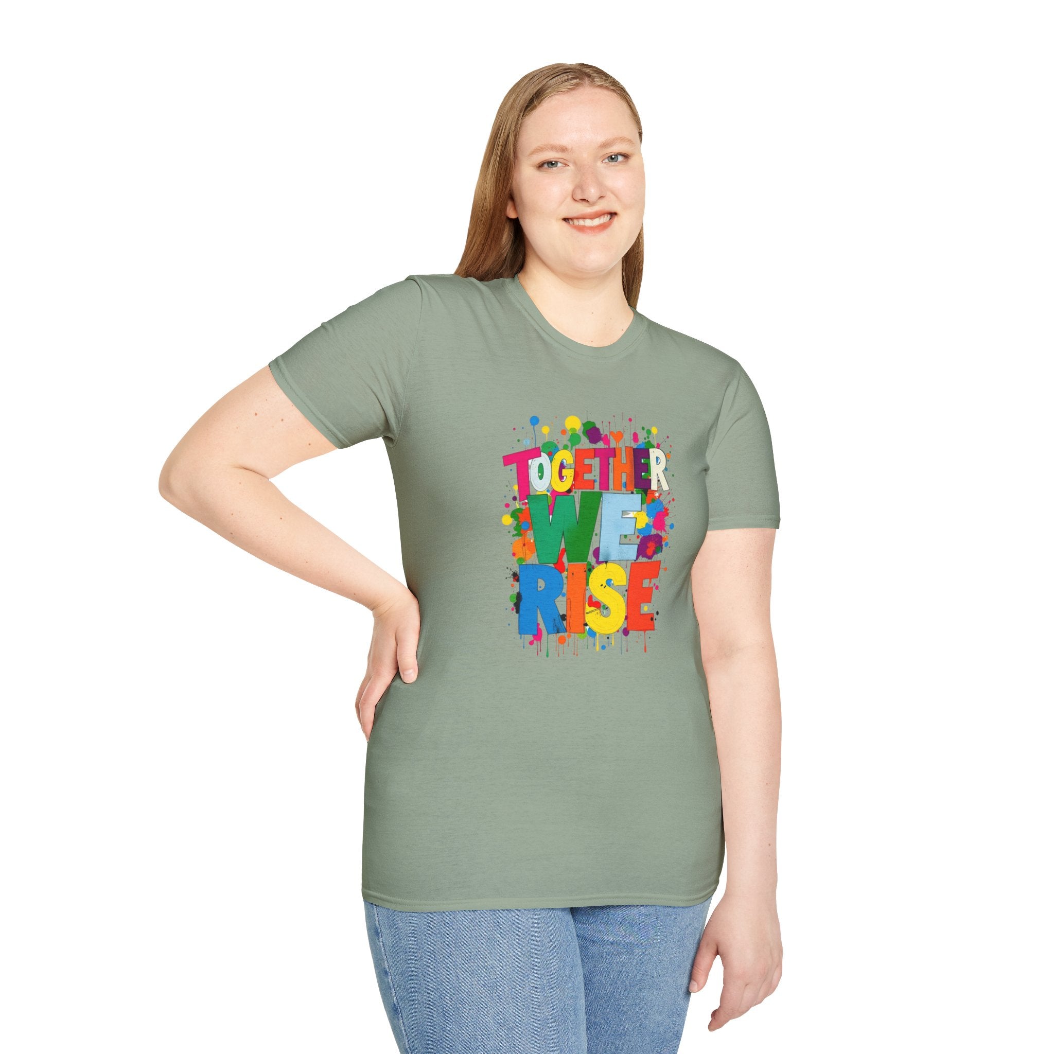 Together We Rise Unisex Softstyle T-Shirt