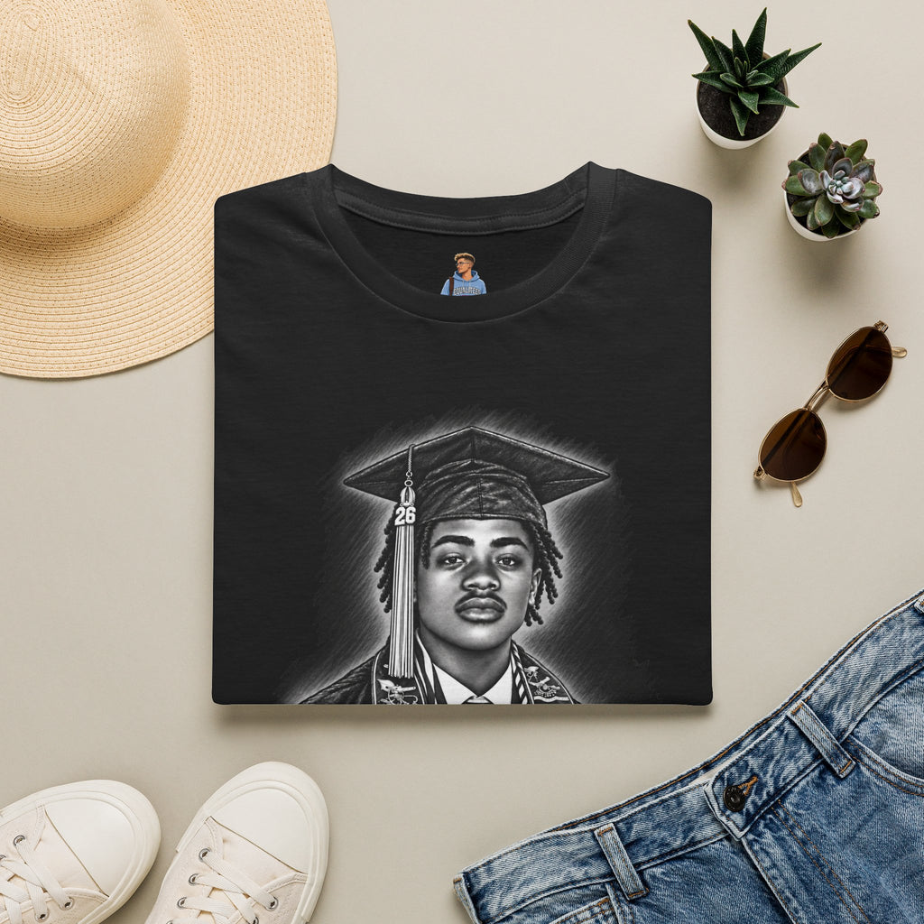 Portrait Front and Back - In Memory of Pierre Damas Bel T-Shirt