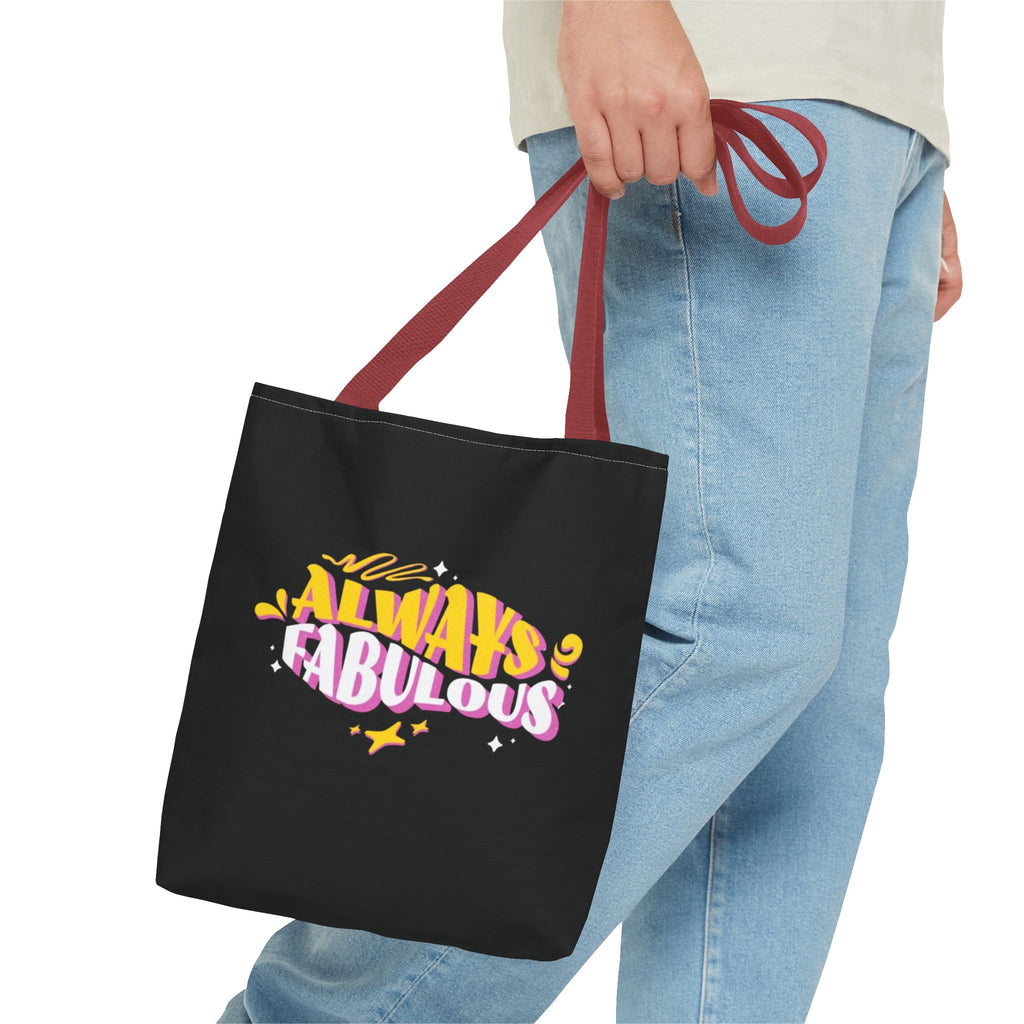 Always Fabulous Text Design tote bag