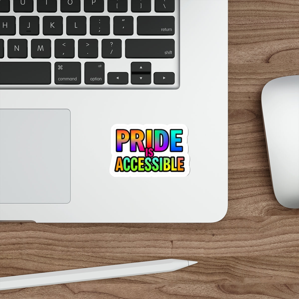 Die-Cut Stickers - PRIDE IS ACCESSIBLE