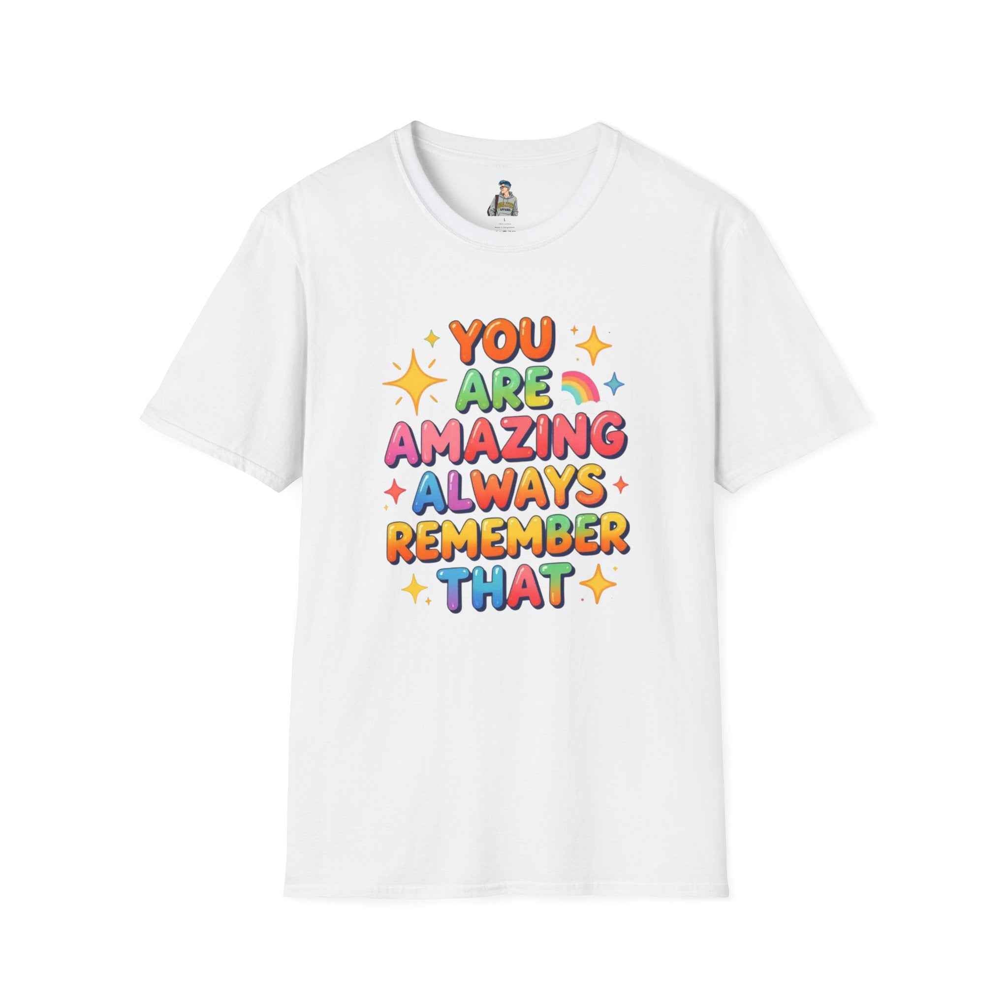 You Are Amazing T-Shirt — Colorful Inspirational Graphic Tee