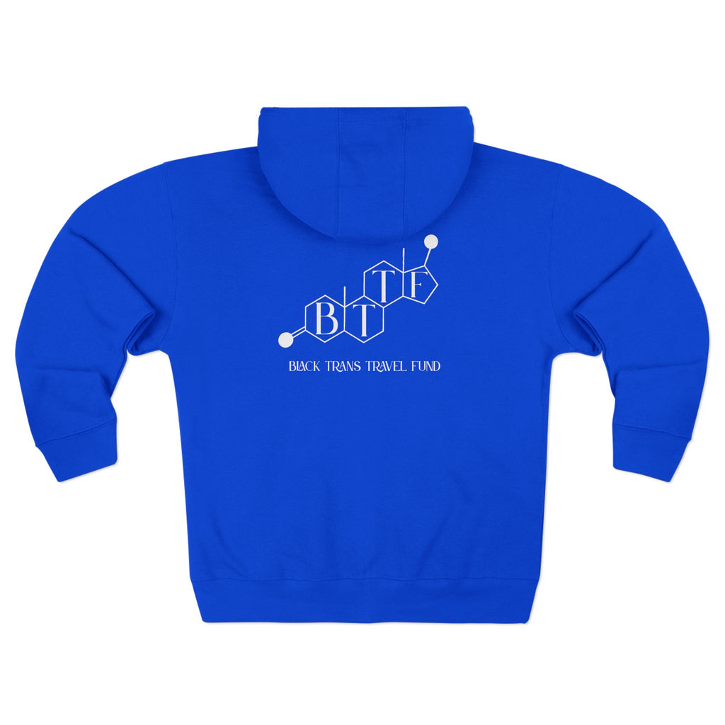 BTTF - Black Trans Travel Fund Unisex Zip-Up Hoodie