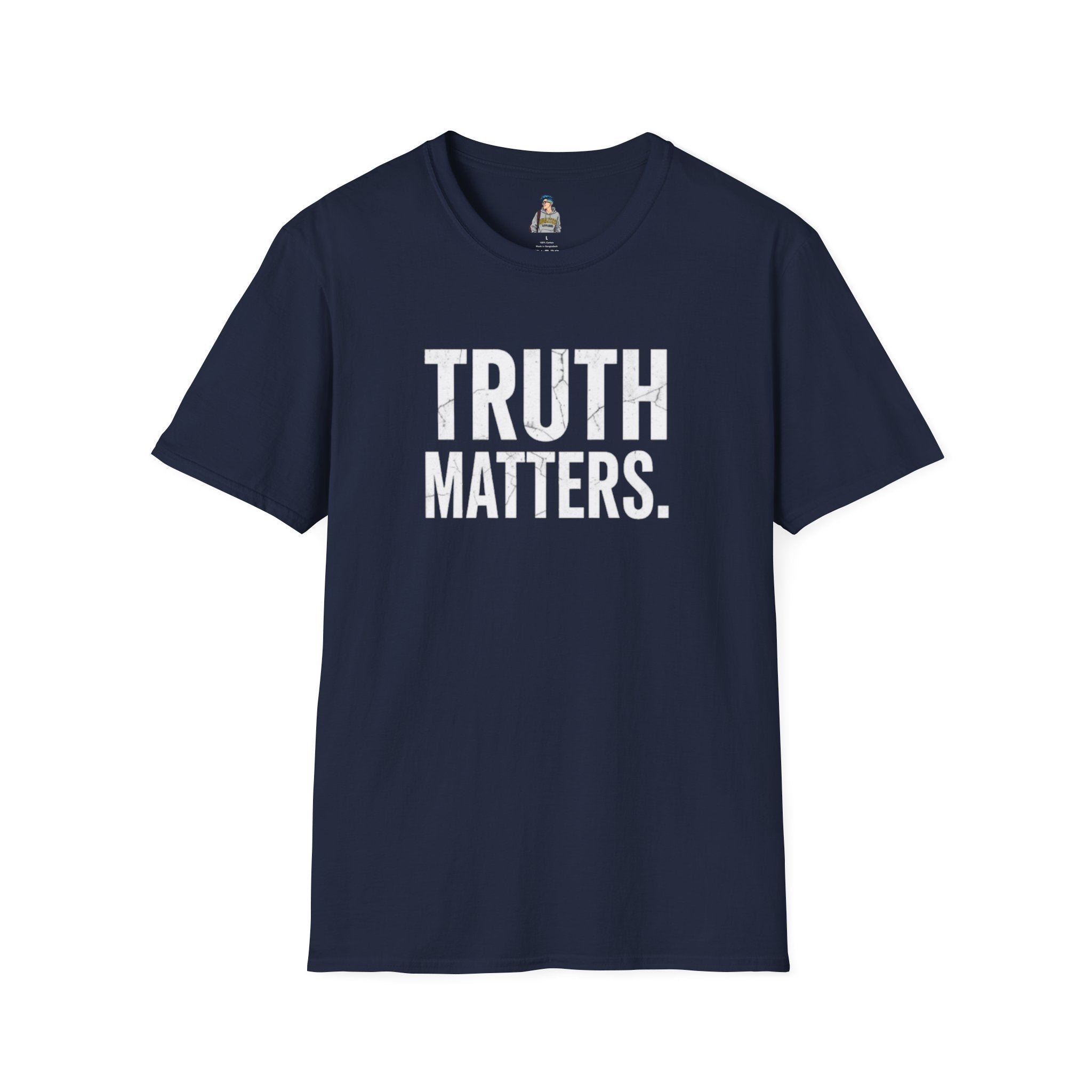 Unisex Softstyle T-Shirt – "Truth Matters" Statement Tee for Activists & Everyday Wear