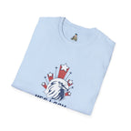 Americans Against MAGA Red Patriots Unisex Softstyle T-Shirt
