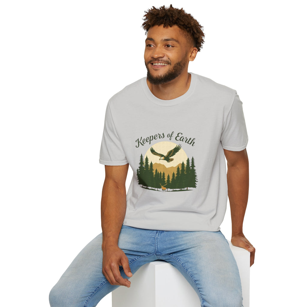 Keepers of the Earth Eagle and Elk T-shirt