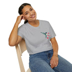 Floral Hummingbird T-Shirt