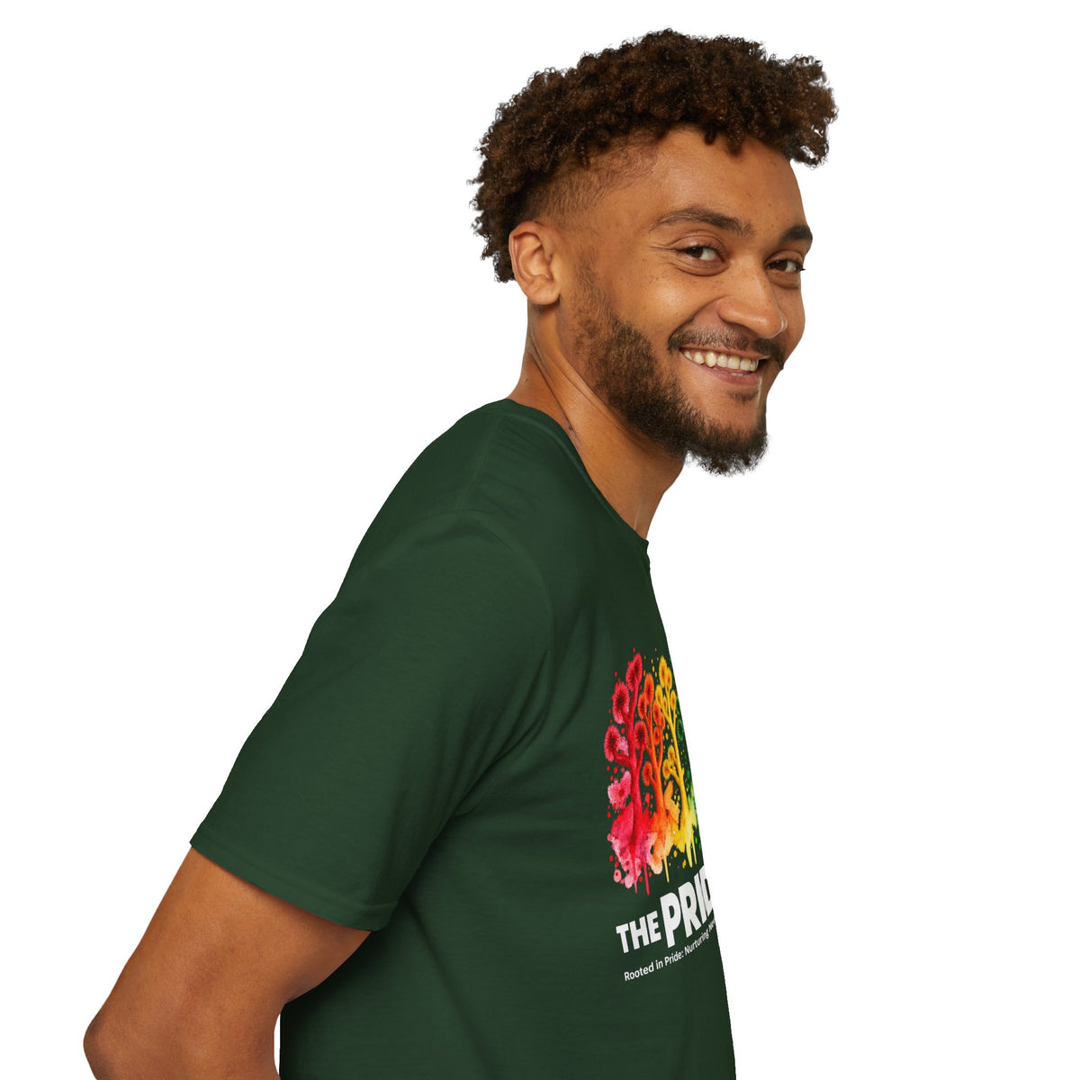 Pride Tree Las Vegas White Text T-shirt