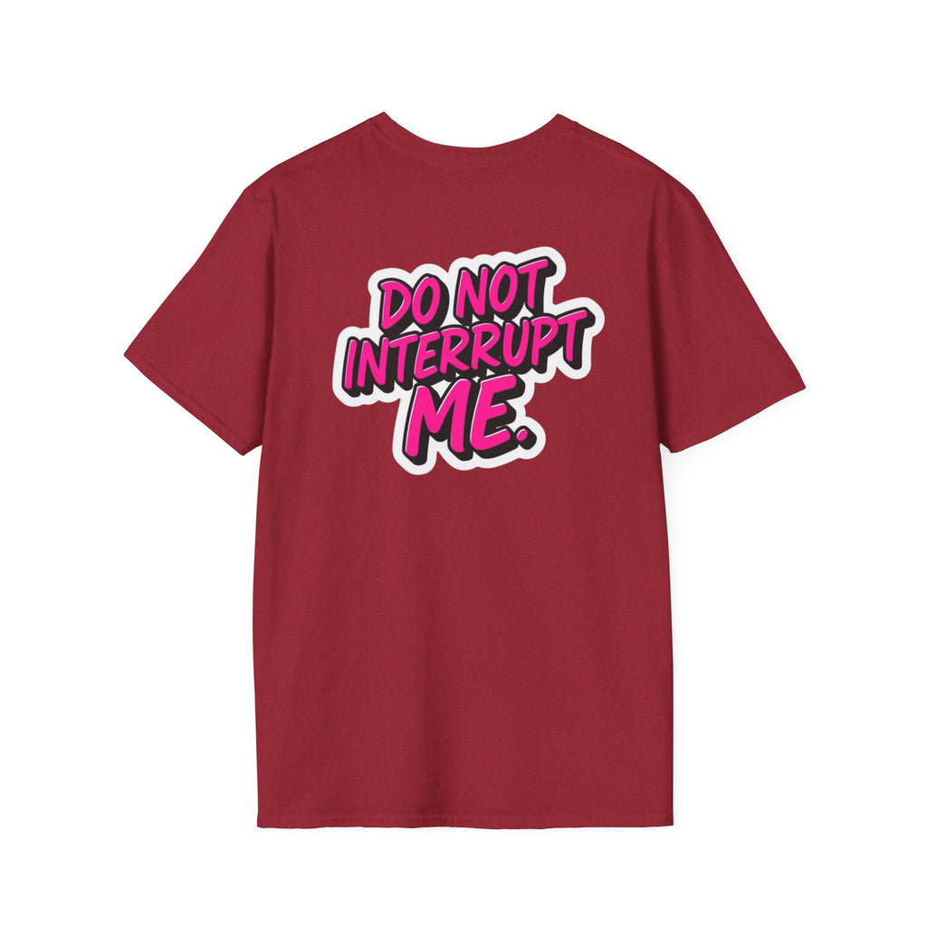 'I Am Speaking' Unisex Softstyle T-Shirt – Bold Statement Tee for Confident Voices