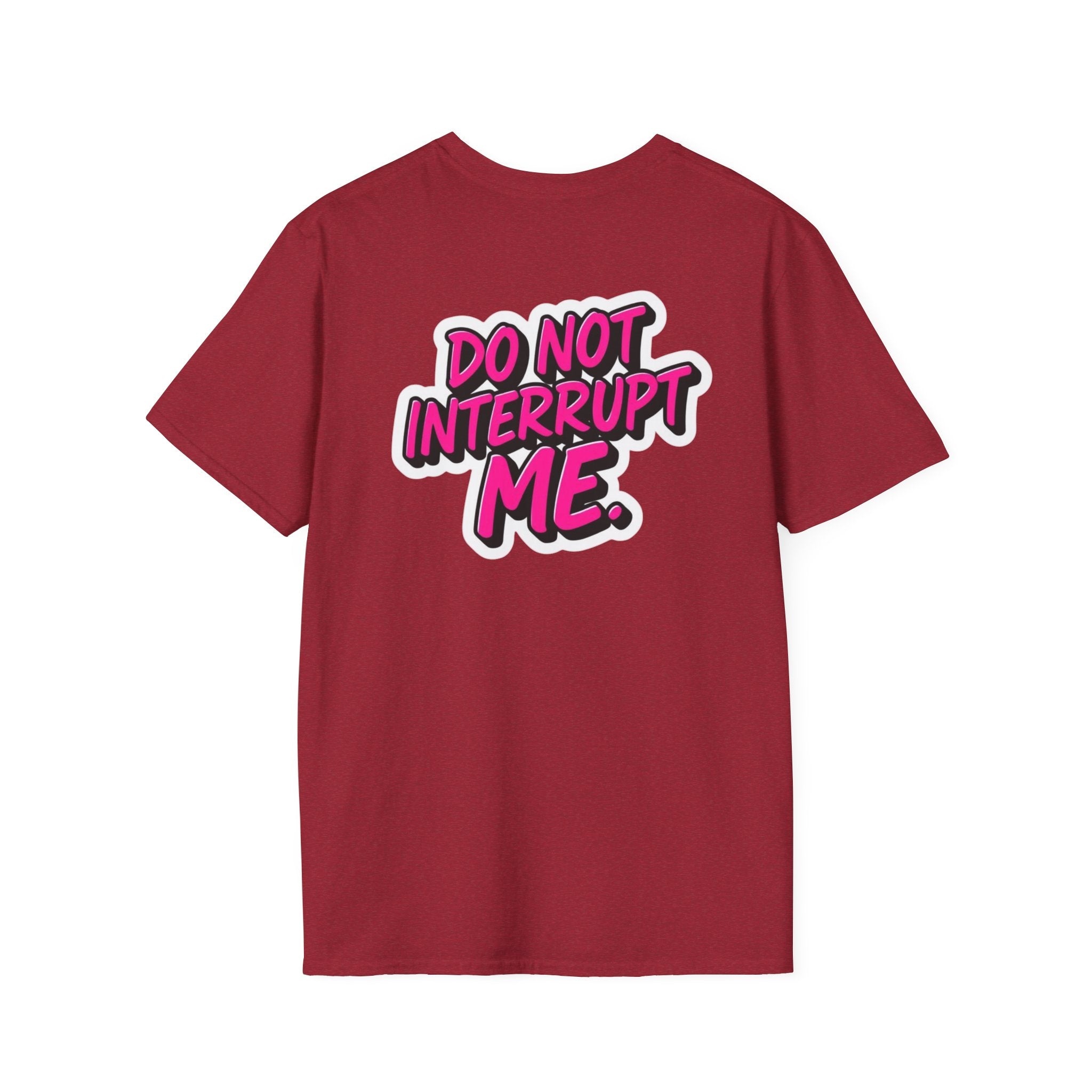 'I Am Speaking' Unisex Softstyle T-Shirt – Bold Statement Tee for Confident Voices