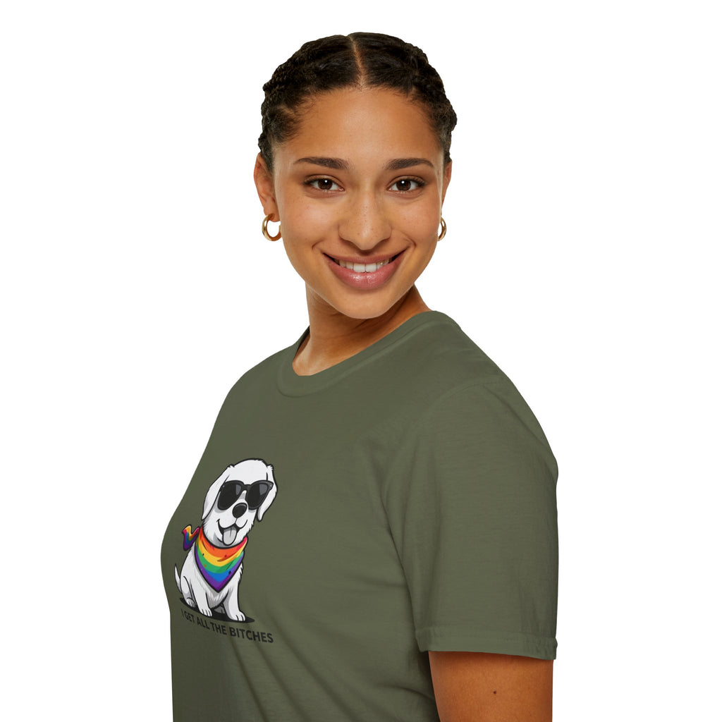 Cute Puppy Pride T‑Shirt