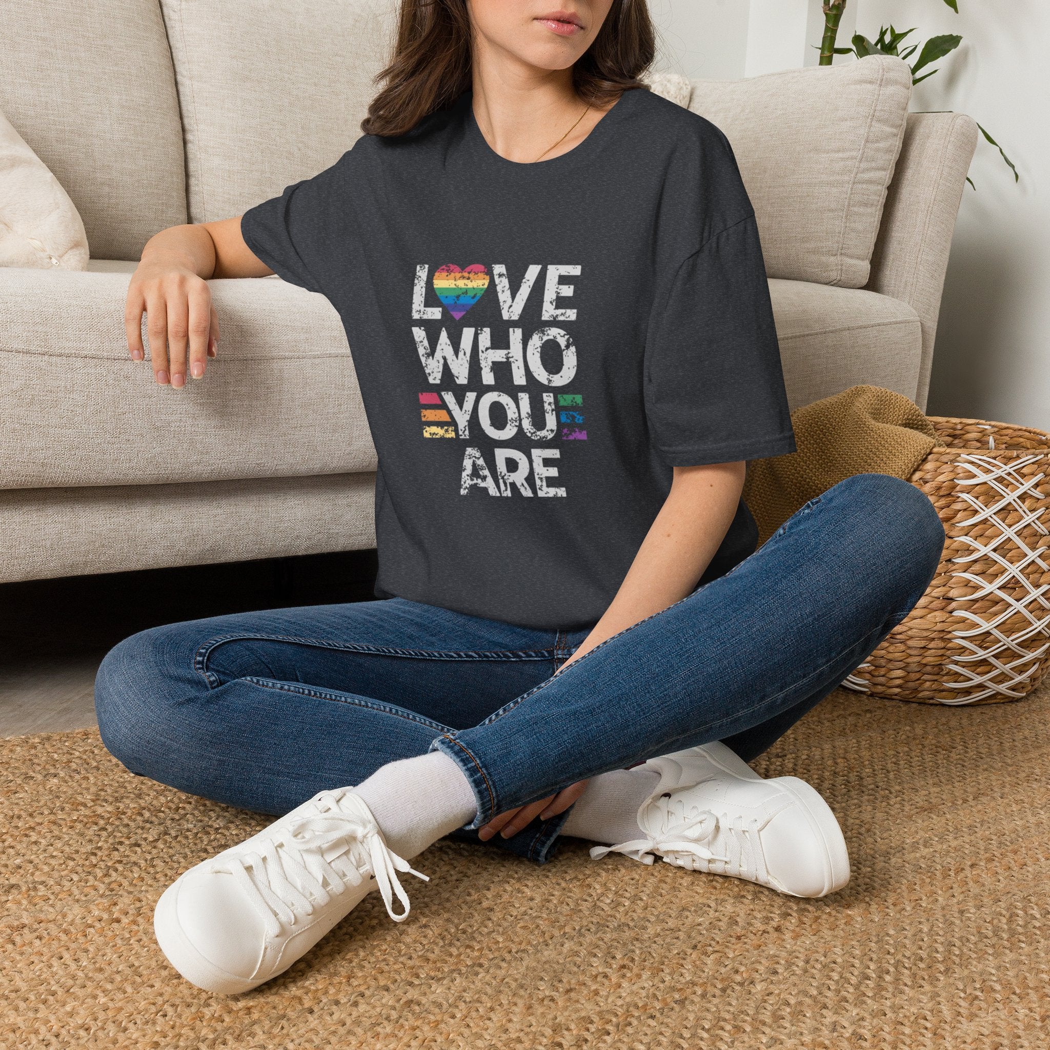 Love Who You Are Unisex Softstyle T-Shirt