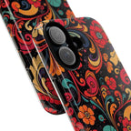 Floral Paisley Tough Case for iPhone — Vibrant Protective Phone Cover