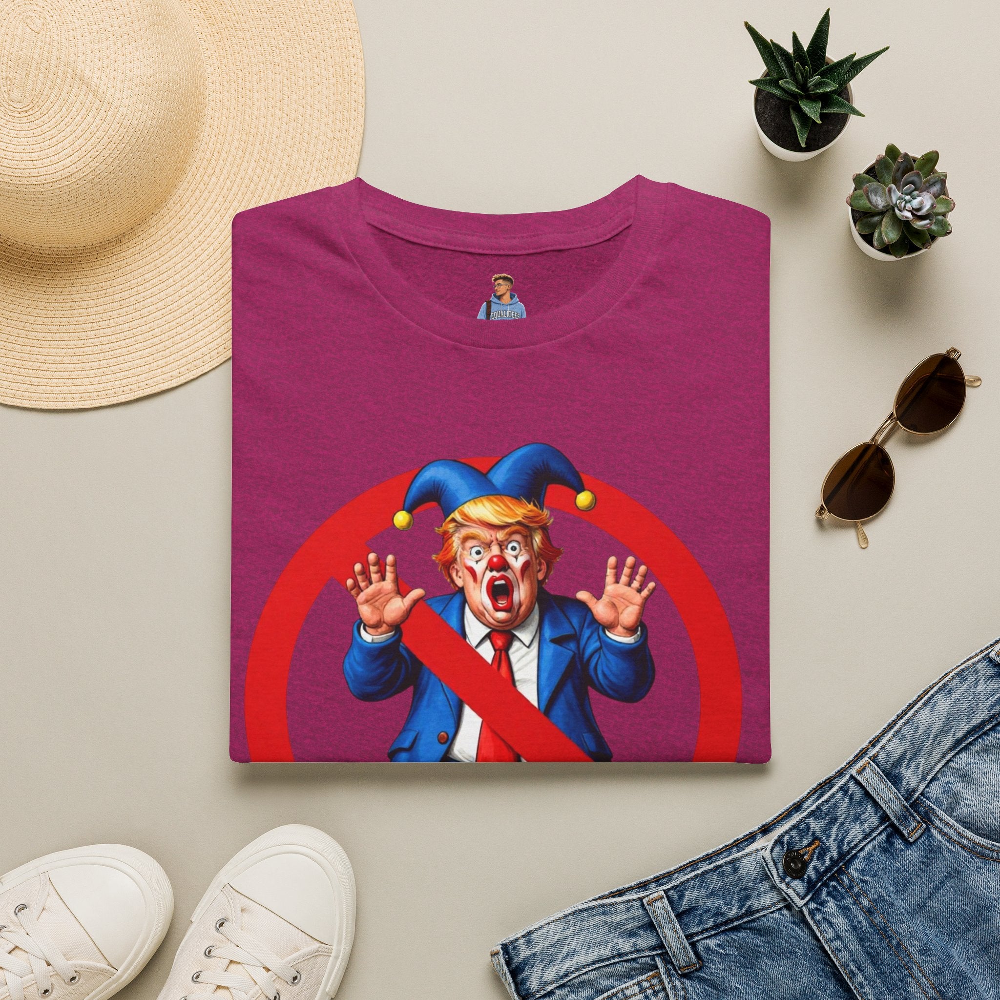 NO CROWN FOR THE CLOWN T-Shirt - NO KINGS IN AMERICA