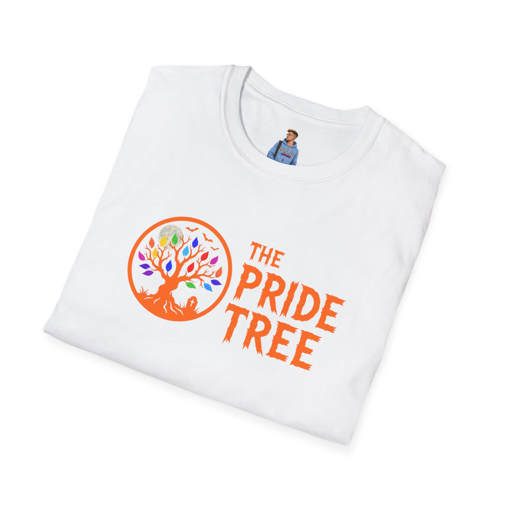Orange Halloween Logo Pride Tree T-Shirt