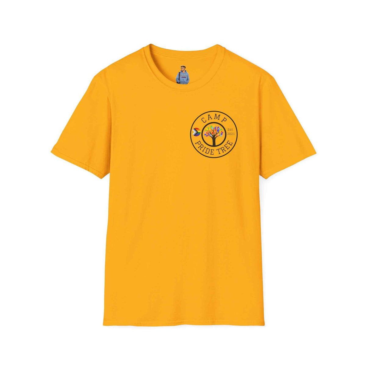 Camp Pride Tree T-Shirt — Logo Tee