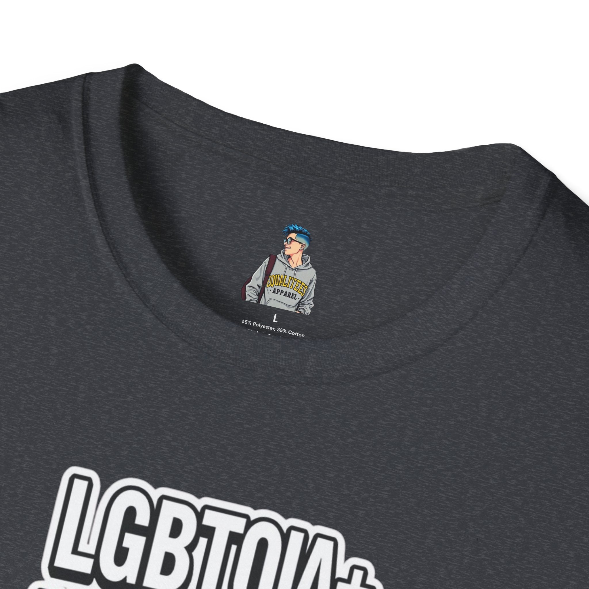 LGBTQIA+ History Is Now Unisex Softstyle T-Shirt