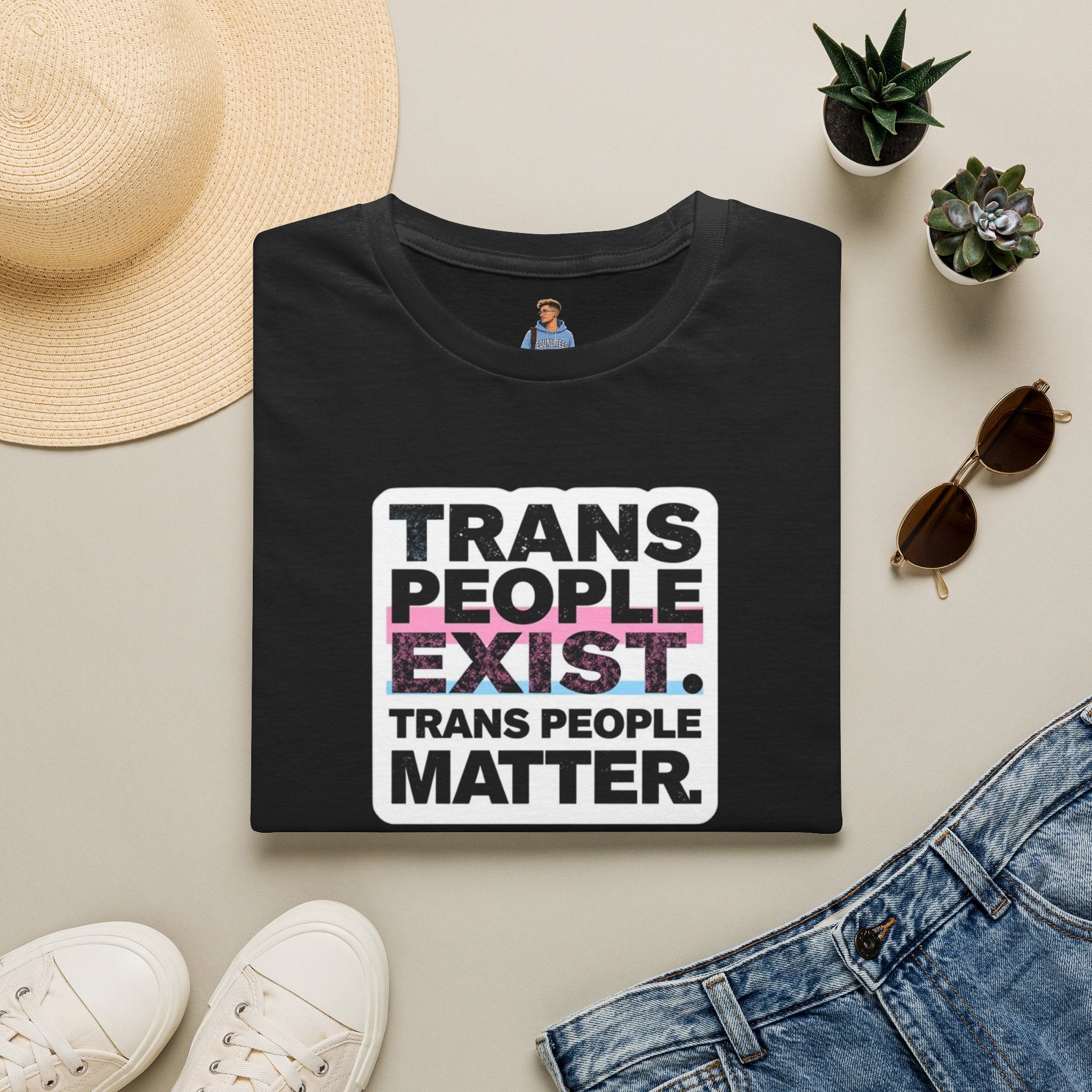 Trans People Exist T-Shirt
