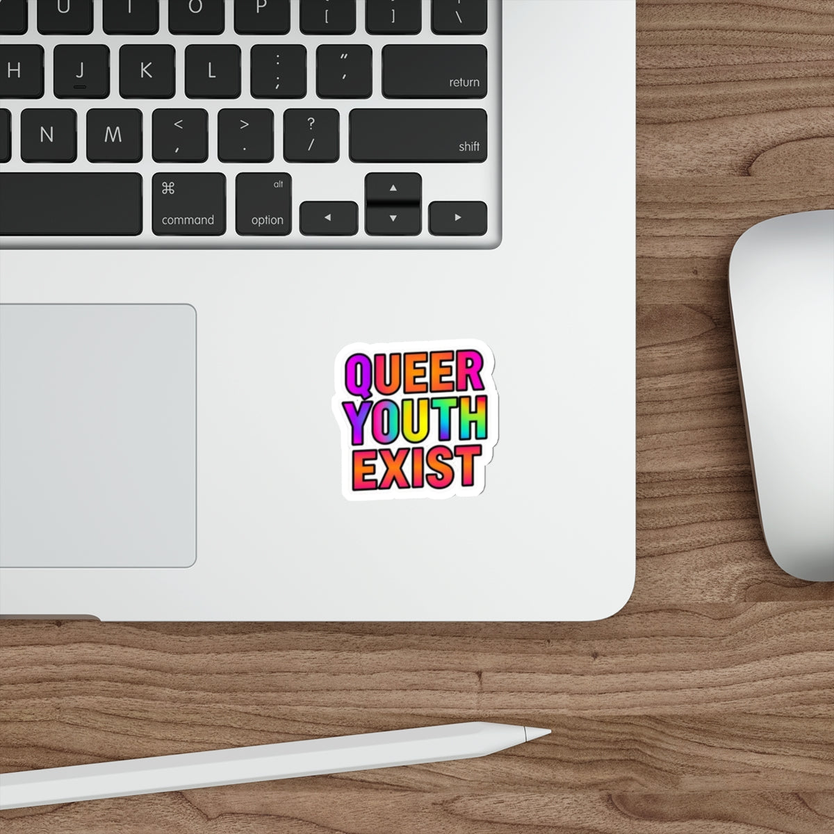 Die-Cut Stickers - QUEER YOUTH EXIST