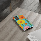 Floral Daisy Tough Case for Android