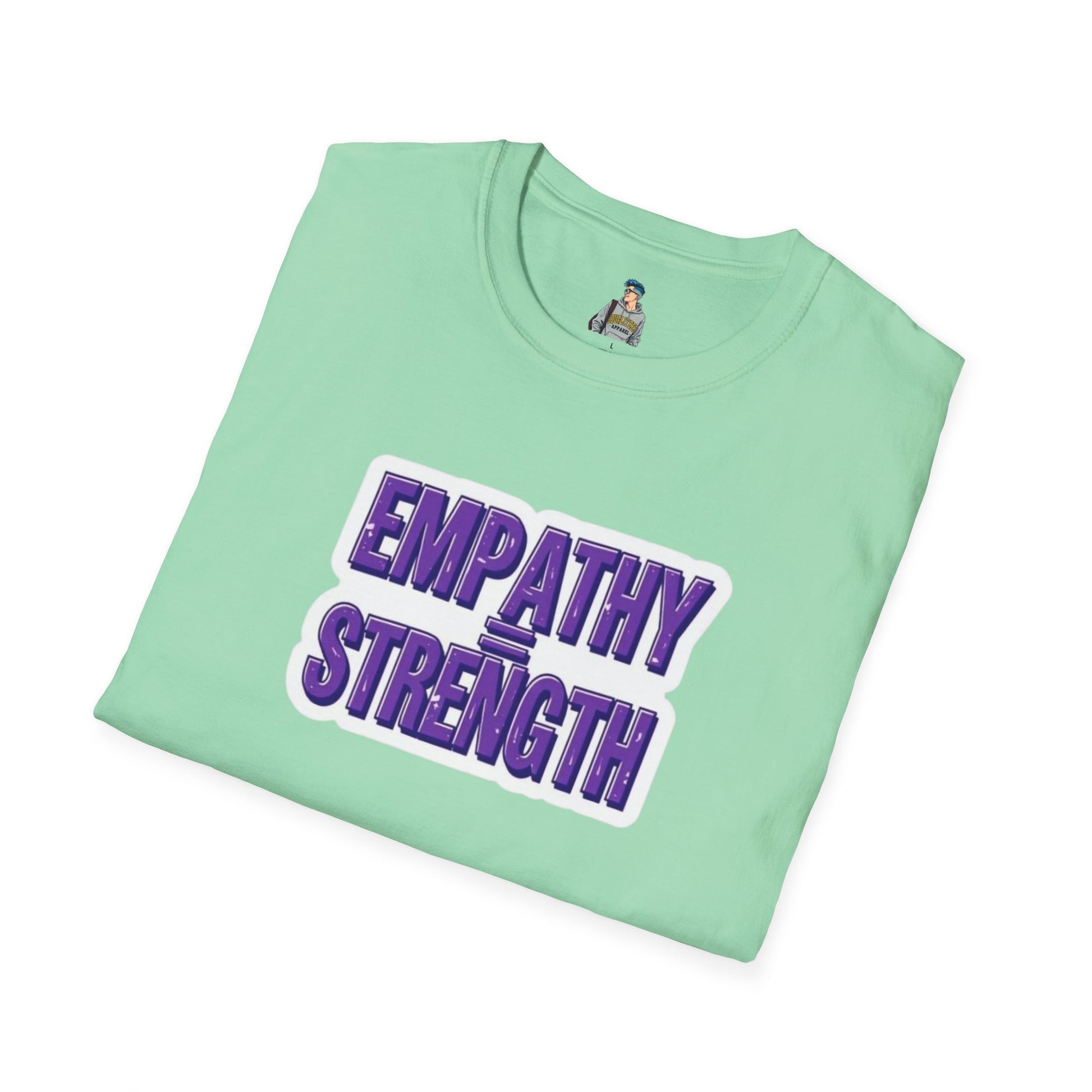 Empathy Equals Strength Unisex Softstyle T-Shirt - Inspirational Apparel for Everyday Comfort