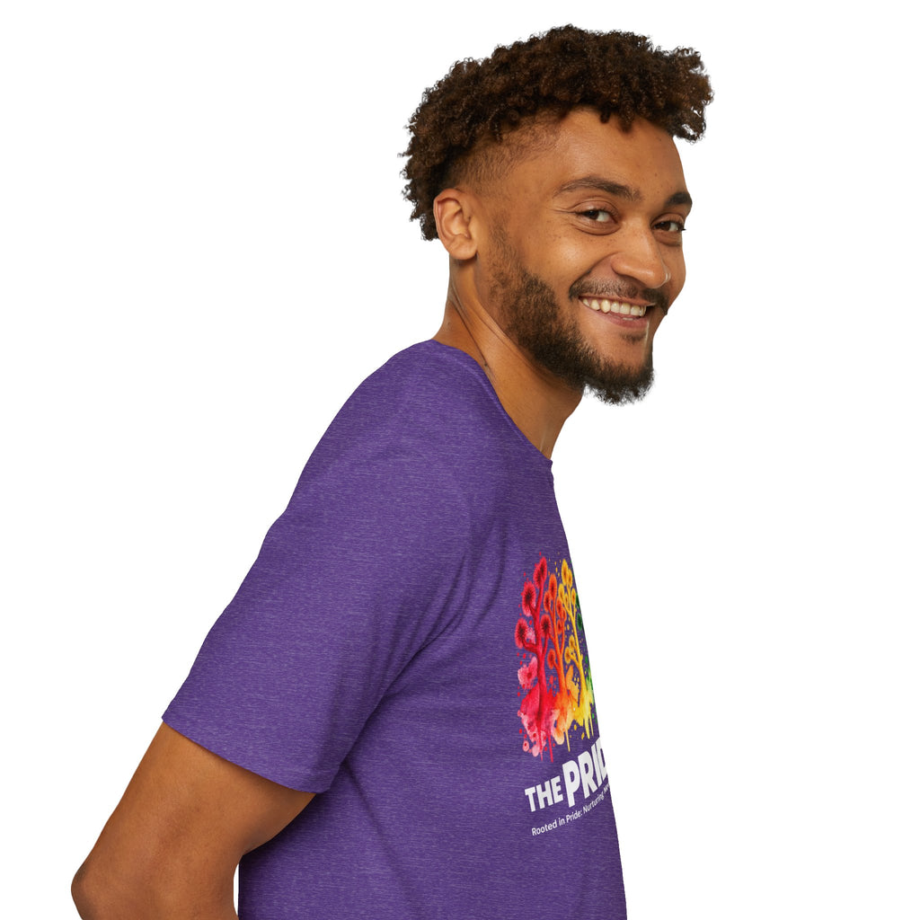 Pride Tree Las Vegas White Text T-shirt