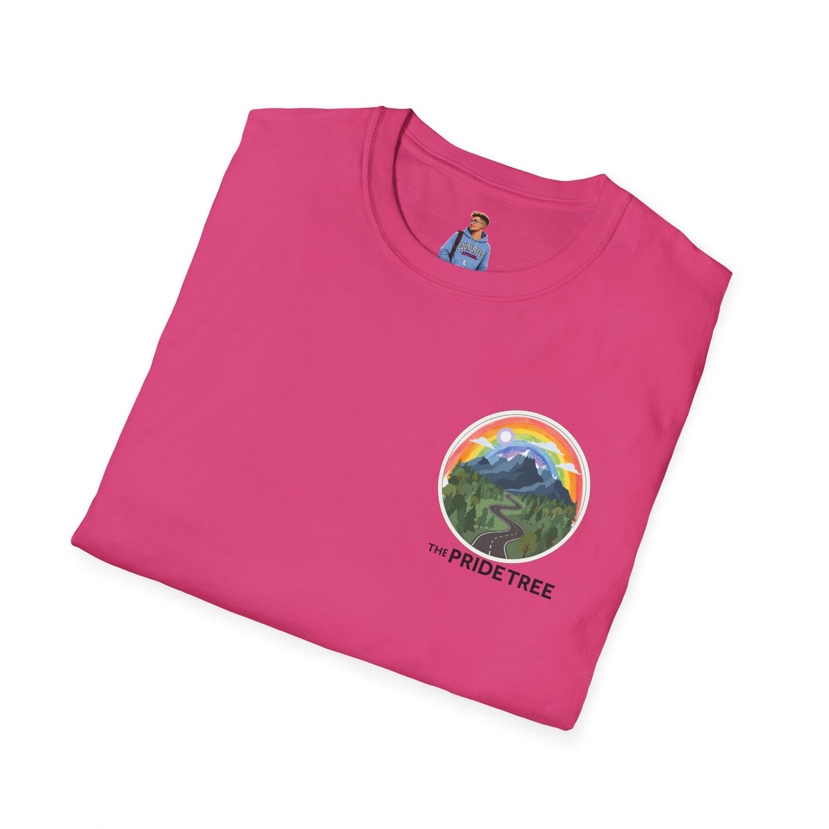 Pride Tree Las Vegas Mountain Graphic T-Shirt