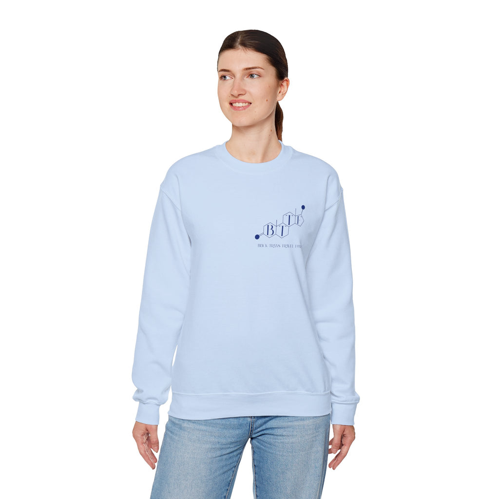 BTTF - Black Trans Travel Fund Unisex Crewneck Sweatshirt