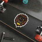 Die-Cut Stickers -  Lion Head - Black And Proud