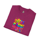 Queer Kids Matter Unisex Softstyle T-Shirt - Celebrate Inclusivity & Pride
