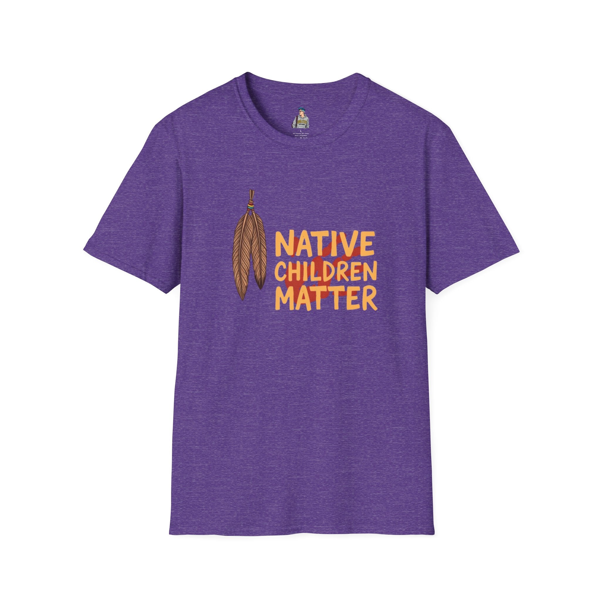 Unisex Softstyle T-Shirt - Native Children Matter