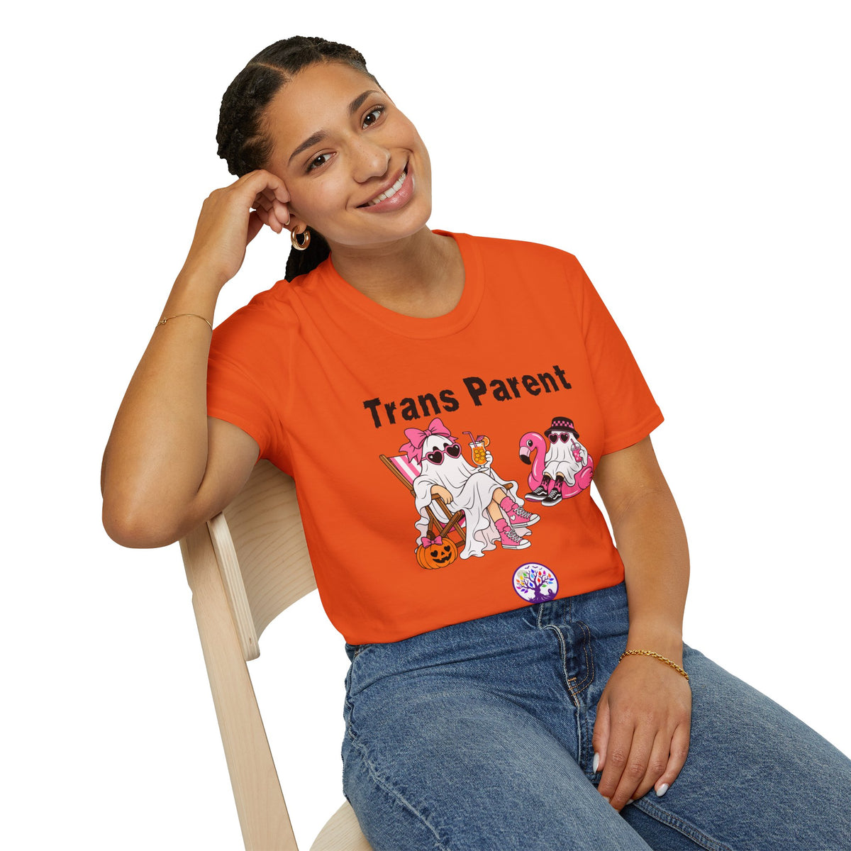 Trans Parent 2 Halloween Pride Tree Las Vegas T-Shirt