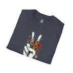 Grow Peace Unisex Softstyle T-Shirt - Boho Inspiration, Perfect for Festivals and Everyday Wear