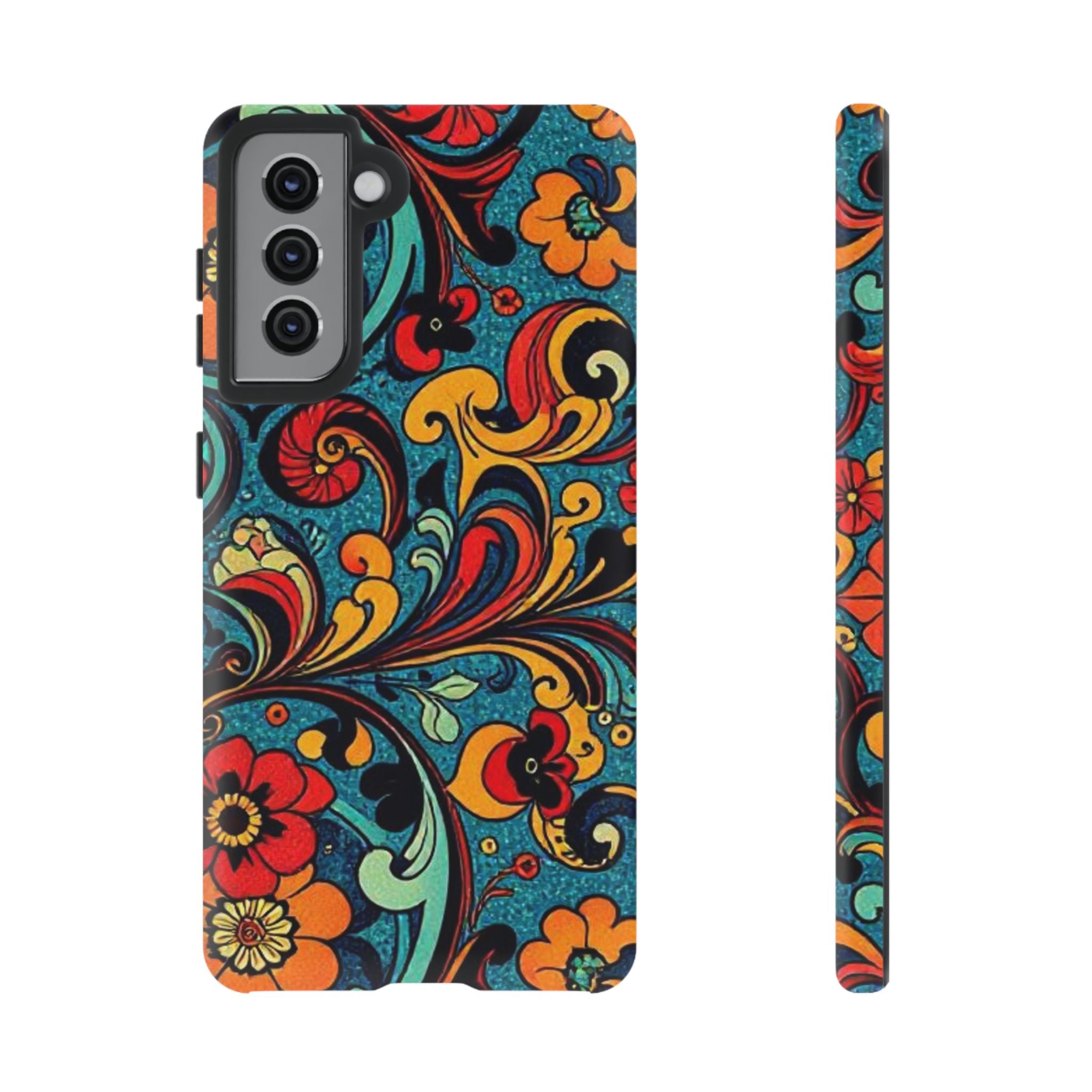 Floral Paisley Tough Case for Android