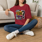 Are You An Ally? Graphic T‑Shirt — Pride & Allyship Tee