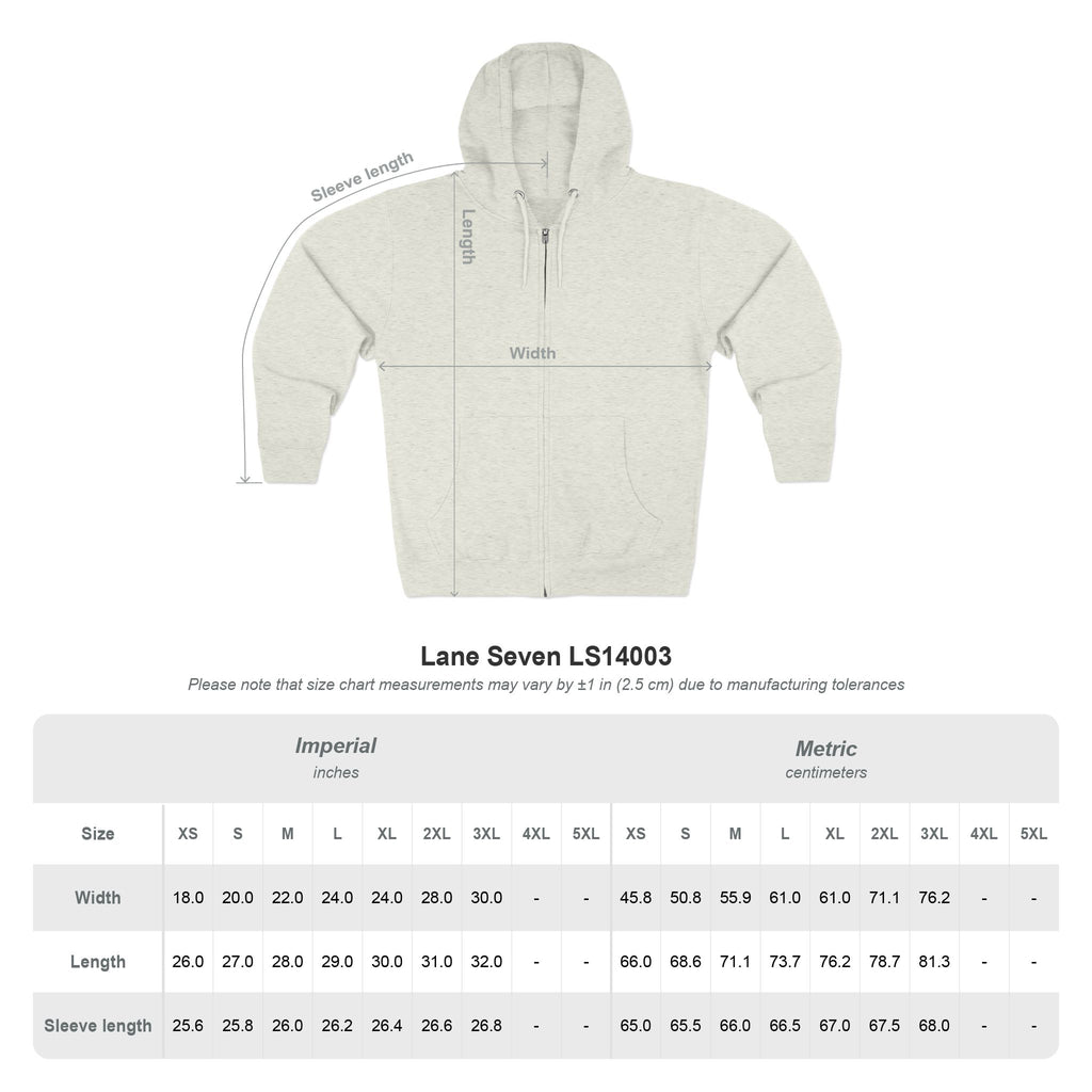 BTTF - Black Trans Travel Fund Unisex Zip-Up Hoodie