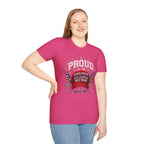Star Spangled Awesome Graphic Tee ("Proud to Be Delusional Bootlicking Nazi Trash")