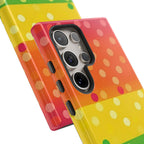 Rainbow Polka-Dot Tough Case for Android