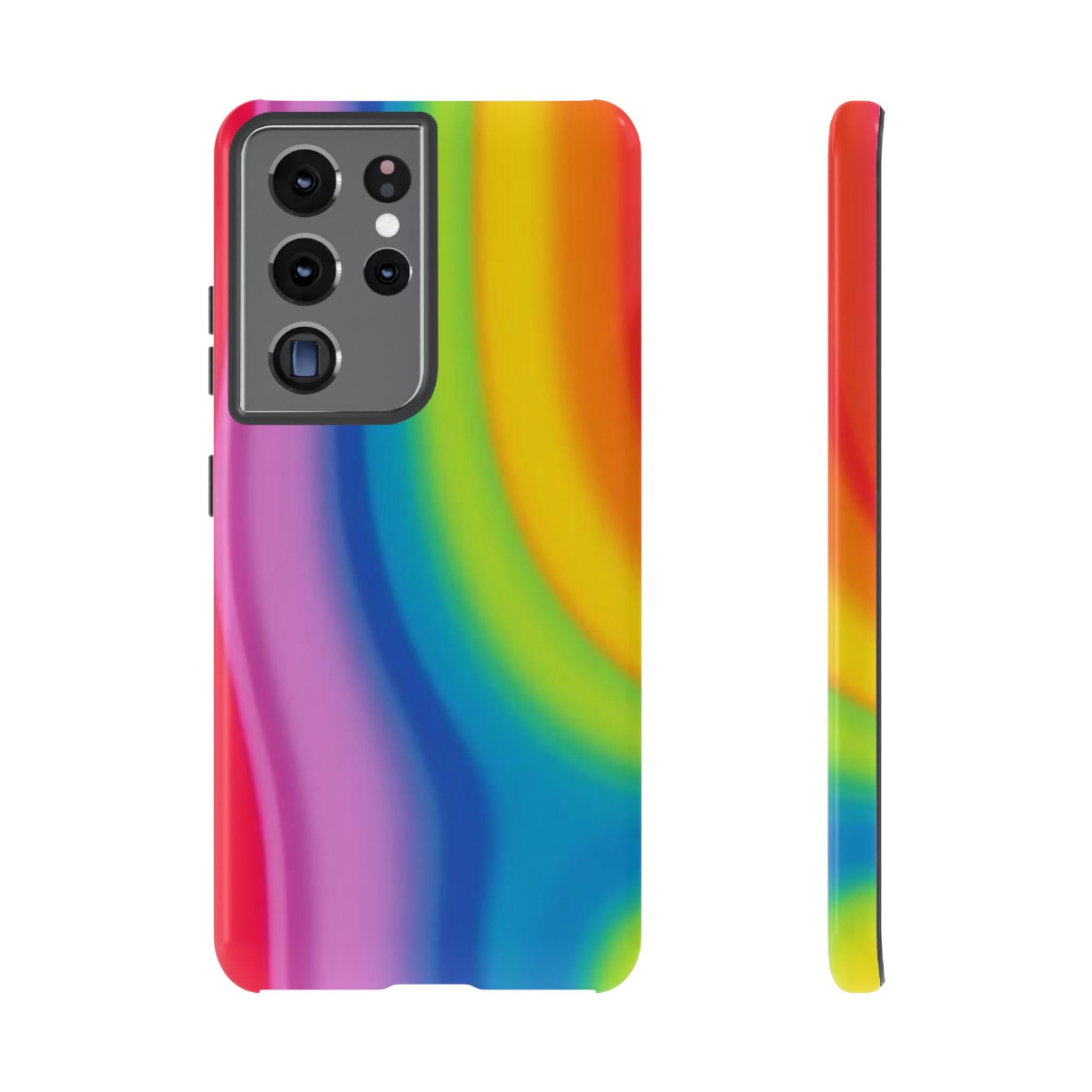 Rainbow Swirl Tough Case for Android