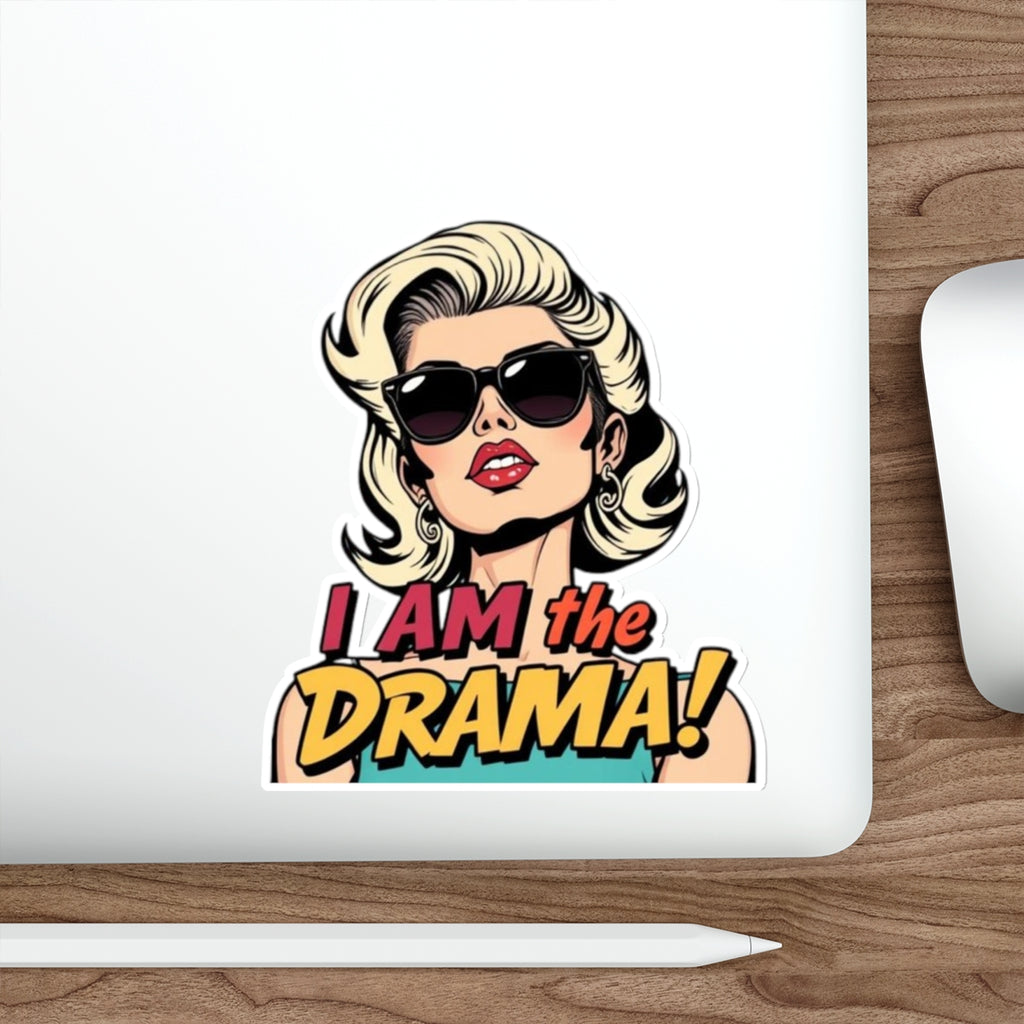Die-Cut Stickers - I AM the Drama