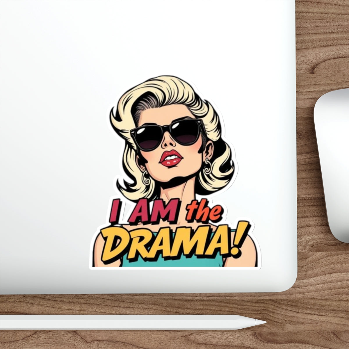 Die-Cut Stickers - I AM the Drama