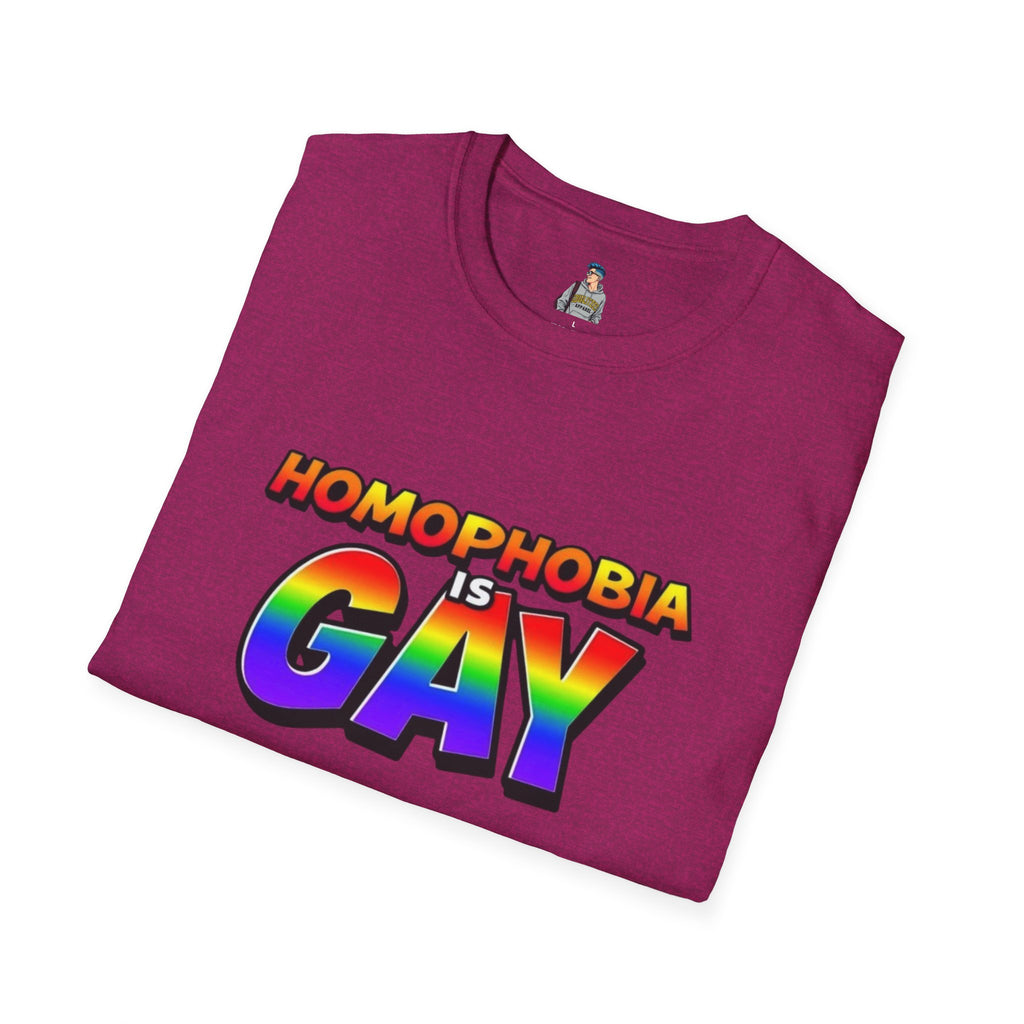 Homophobia Is Gay Graphic T-Shirt