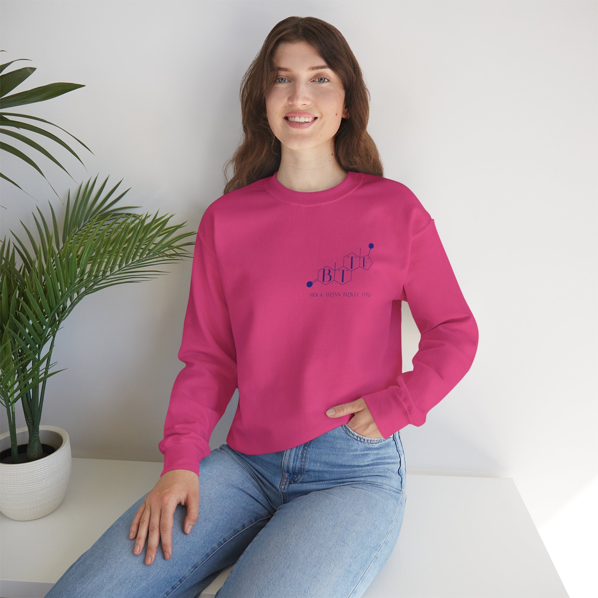 BTTF - Black Trans Travel Fund Unisex Crewneck Sweatshirt