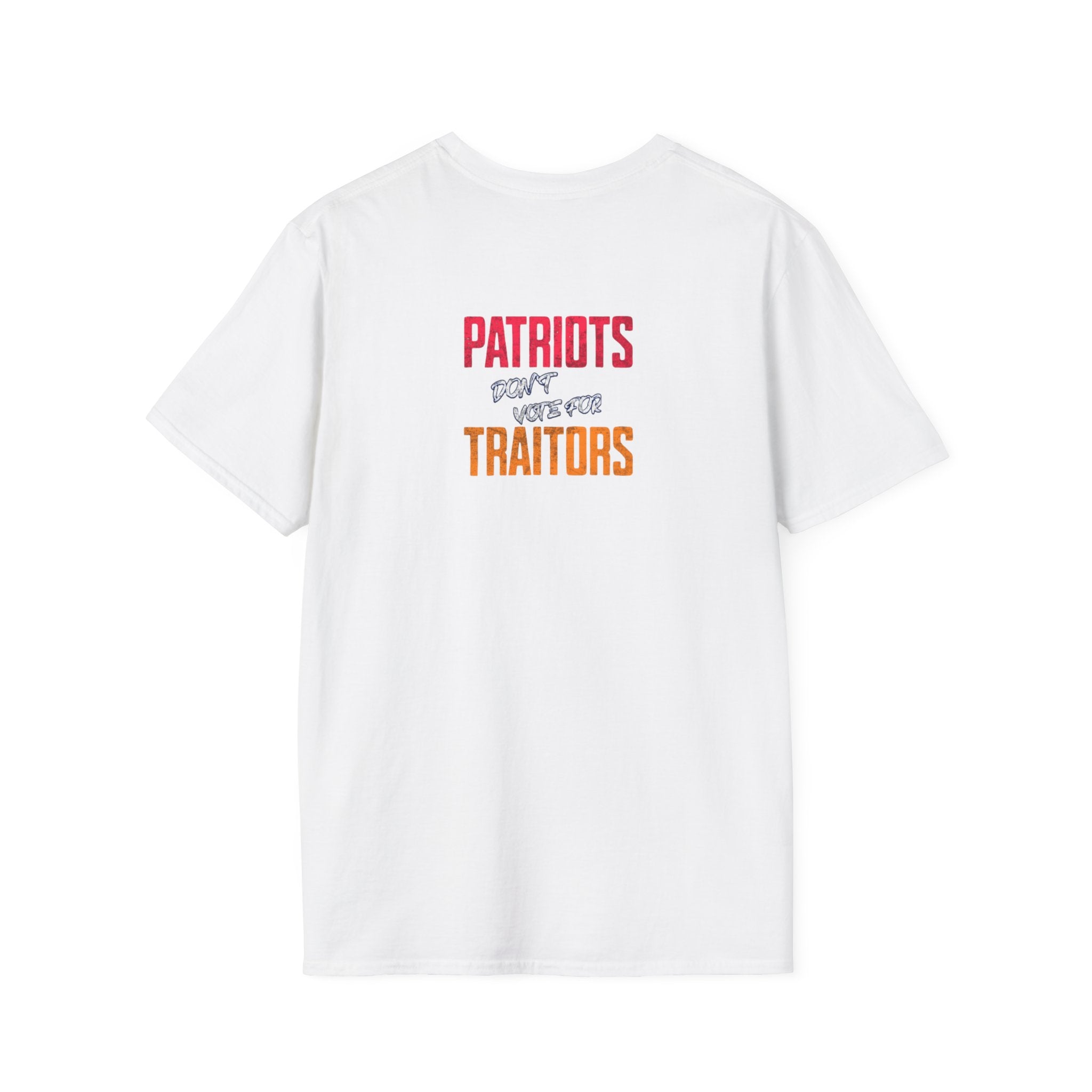 Americans Against MAGA Red Patriots Unisex Softstyle T-Shirt