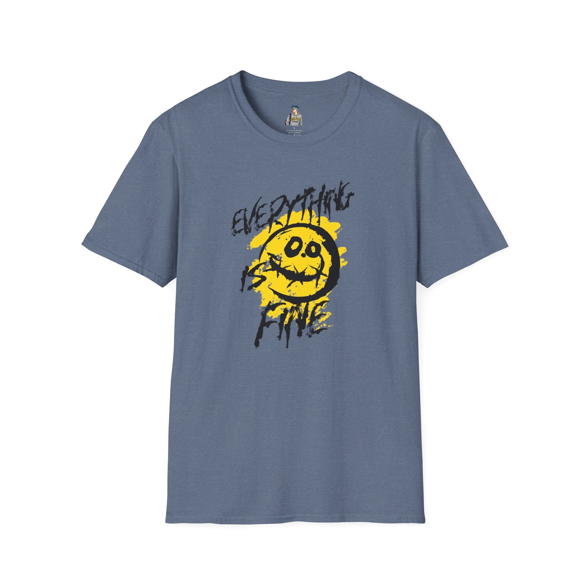 Everything is Fine Unisex Softstyle T-Shirt