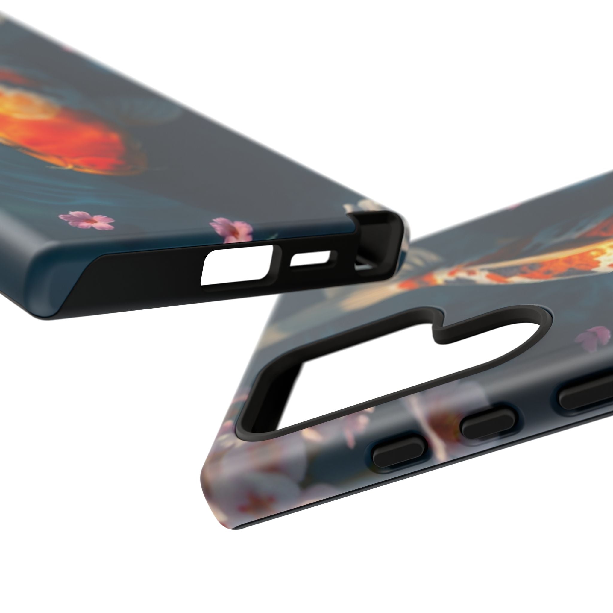 Peaceful Koi Cherry Blossom Tough Cases For Android & iPhone