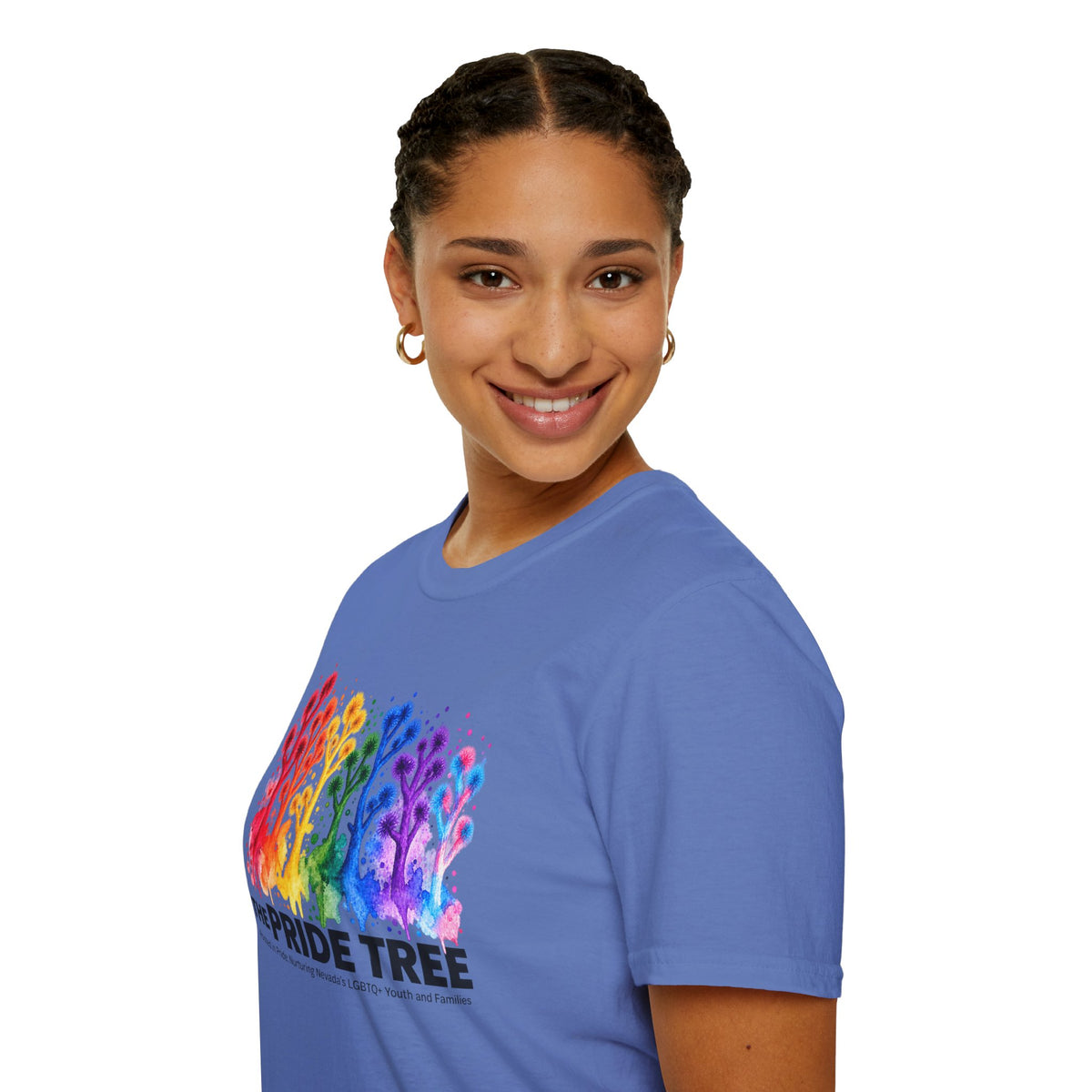 Pride Tree Las Vegas T-Shirt - Black Text