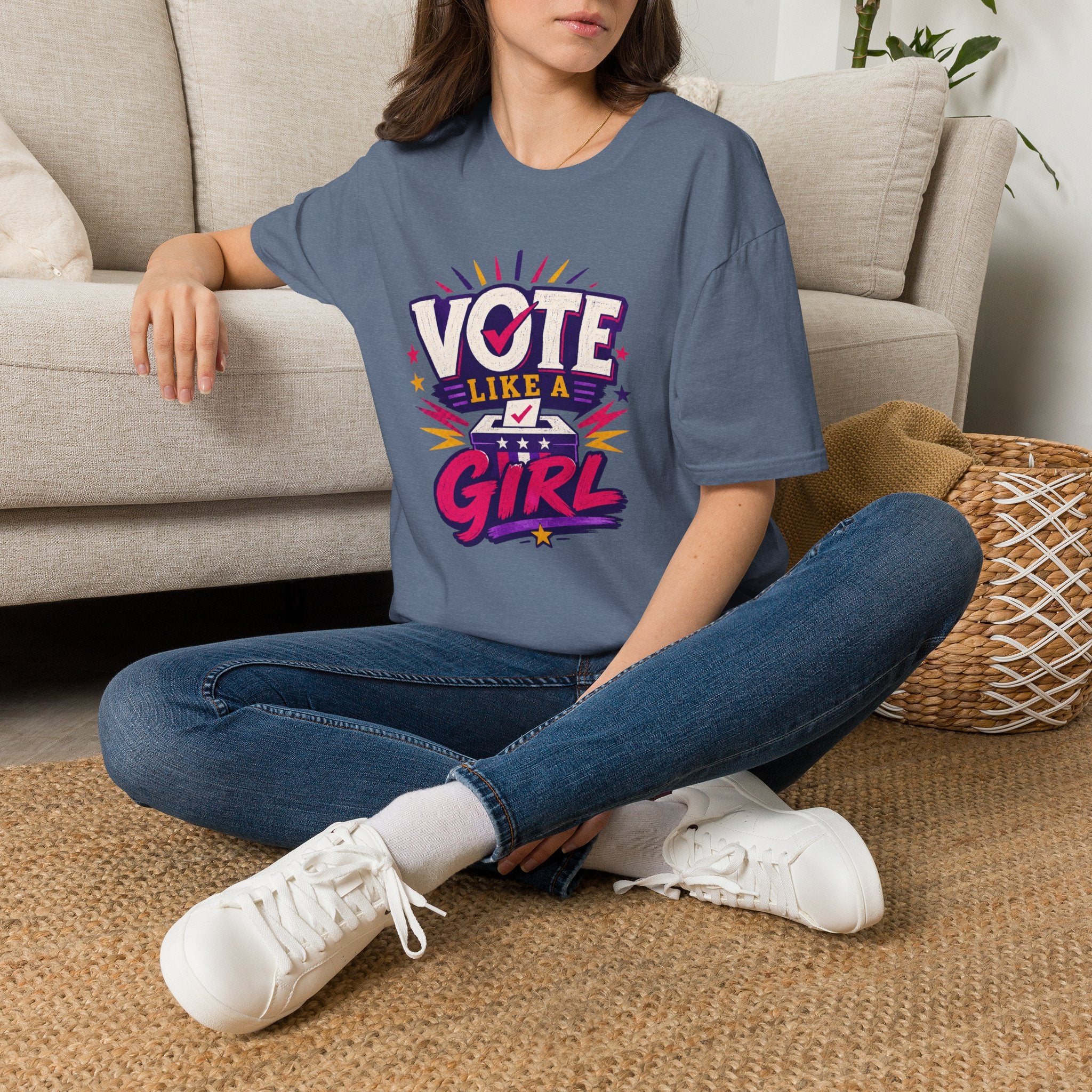 Vote Like a Girl T-Shirt