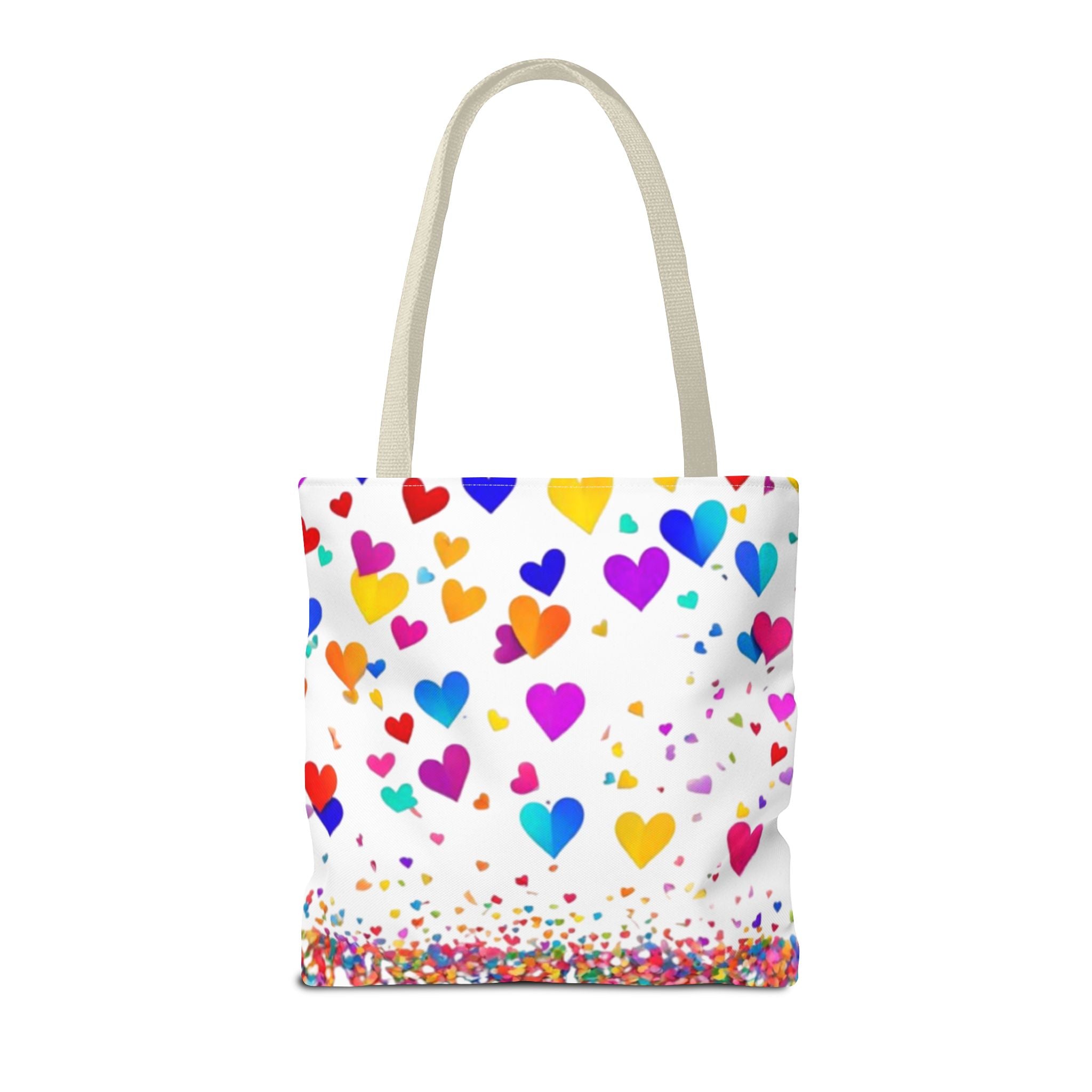 Falling Hearts Tote Bag